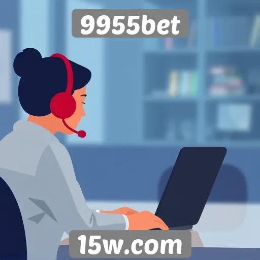 Comentário sobre o suporte ao cliente do 9955bet