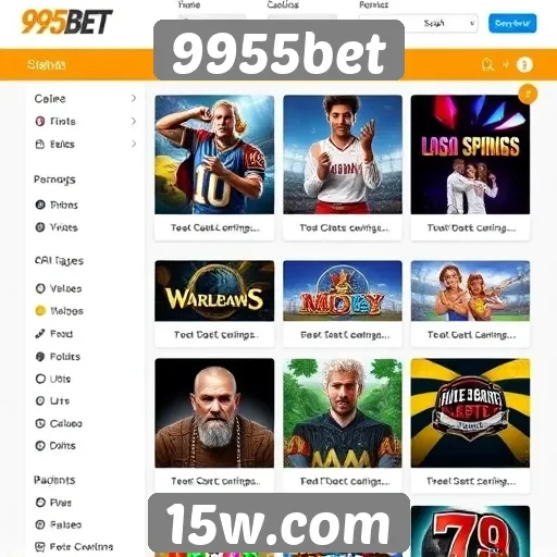 Jogos populares disponíveis no 9955bet